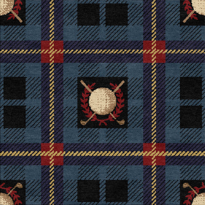 Kilted Plaid II-Ridgeline Print-Shelmarc-KP-702 Cadet Club-KNB Mills