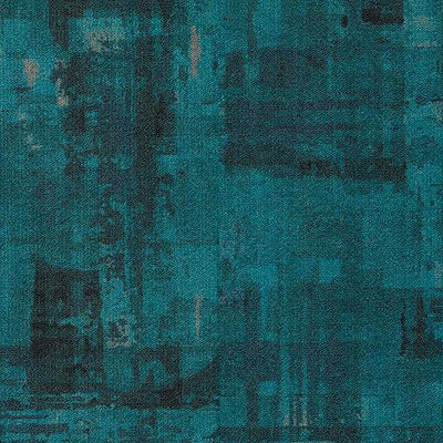 Loud Speaker Carpet Tile-Carpet Tile-Milliken-TWE201 Teal Chroma-KNB Mills