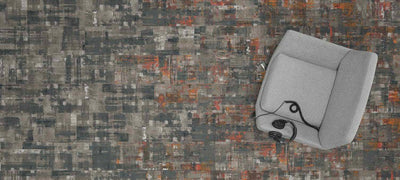 Loud Speaker Carpet Tile-Carpet Tile-Milliken-MDR201-197 Teal Blend-KNB Mills