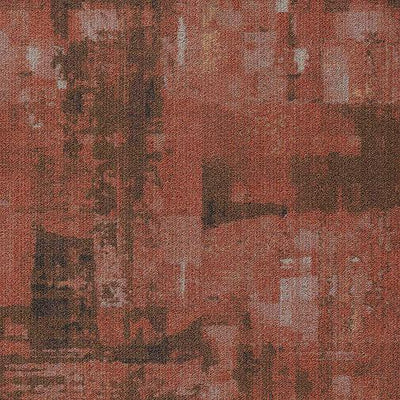 Loud Speaker Carpet Tile-Carpet Tile-Milliken-TWE33 Coral Chroma-KNB Mills