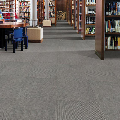 Pinstripe Carpet Tile-Carpet Tile-Next Floor-Pinstripe 877 014-KNB Mills