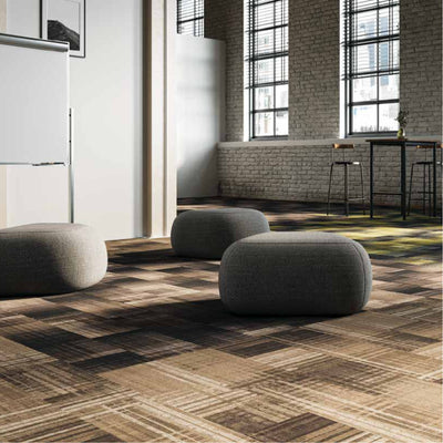 Six Pack 103 Carpet Tile-Carpet Tile-Milliken-SP3_10-124-KNB Mills