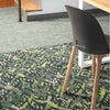 The Space Between Carpet Tile-Carpet Tile-Milliken-ADR277 Vibrant Green-KNB Mills