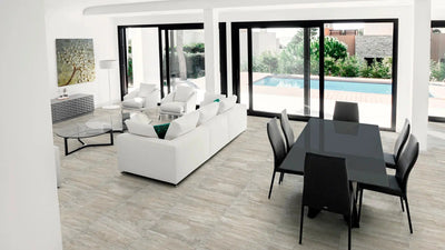 Tivoli-Ceramic Tile-Casabella Floors-Charcoal-KNB Mills