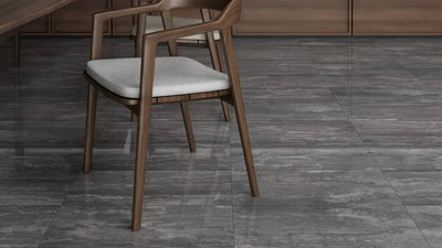 Tivoli-Ceramic Tile-Casabella Floors-Charcoal-KNB Mills