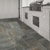 Trace Polish 12x24-Tile Stone-Shaw Floors-Gunmetal 00500-KNB Mills