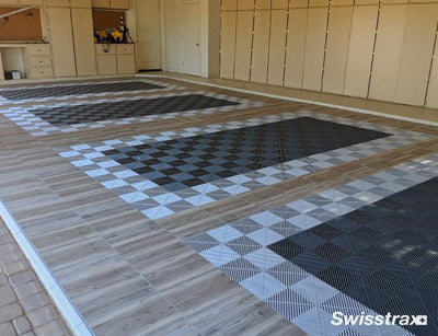 Vinyltrax 12-Series-Garage Tiles-Swisstrax-KNB Mills