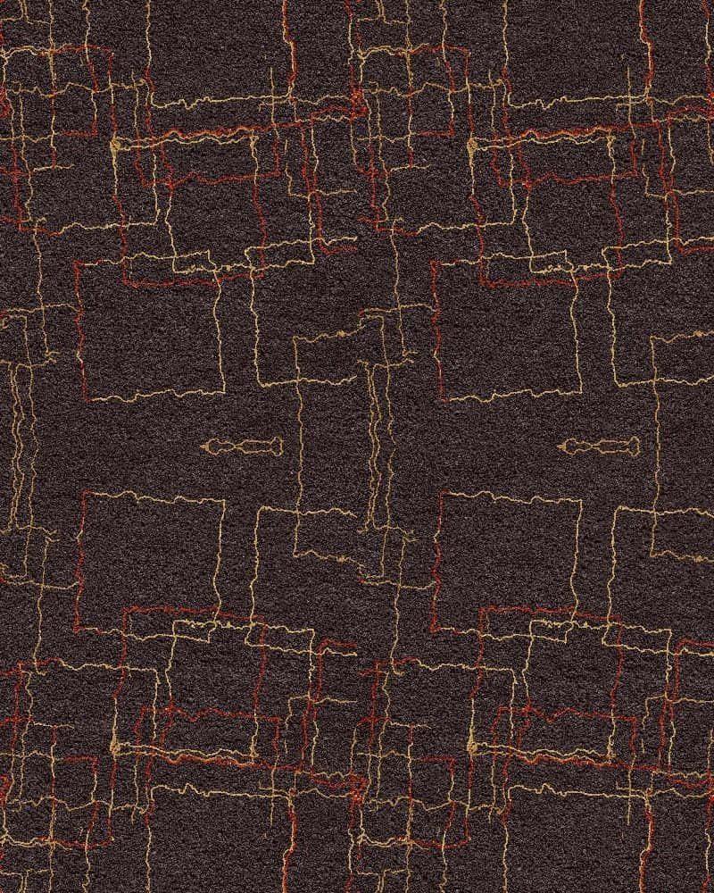 Abstract 04 Custom Carpet 6'8" x 8'4" KNB Mills LLC