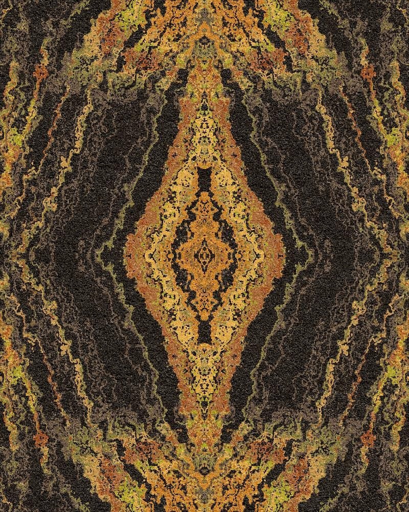 Abstract 30 Custom Carpet 6'8" x 8'4" KNB Mills LLC