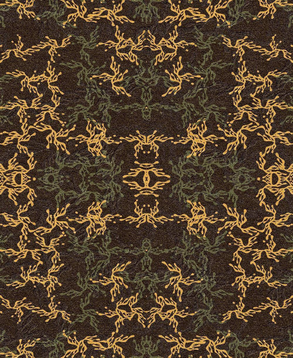 Abstract 35 Custom Carpet 8'2" x 10'0" KNB Mills LLC