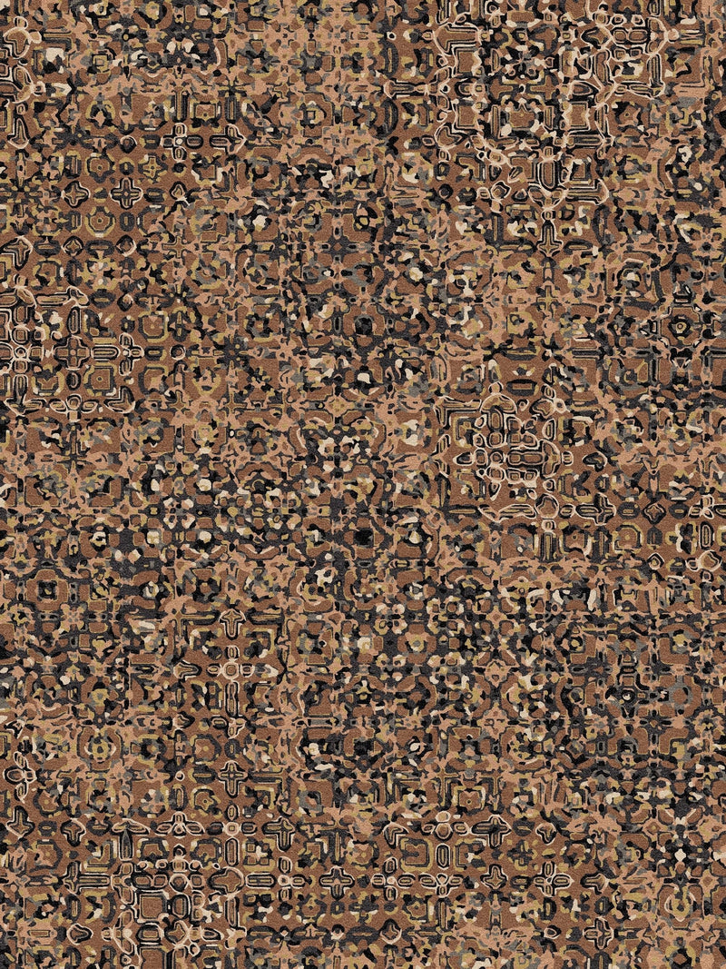 Abstract 39 Custom Carpet 7'6" x 10' KNB Mills LLC